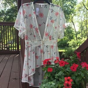 Maurice’s NWT kimono style top.